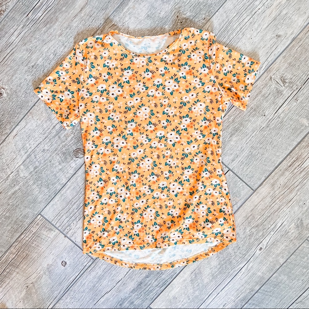 Floral Cotton Top